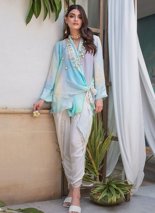 Picture of Lea Embroidered Overlap Shalwar