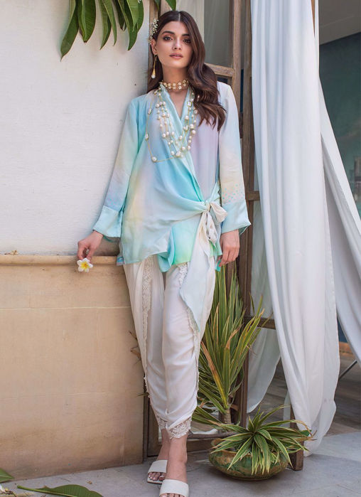 Picture of Lea Embroidered Overlap Shalwar