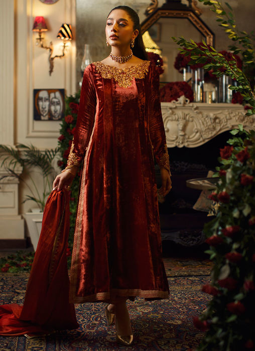 Ailya Shirt And Dupatta