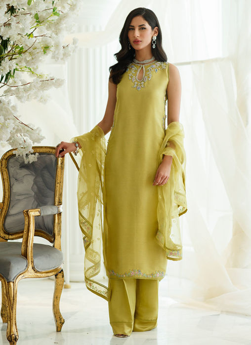Picture of Vert Shirt And Dupatta