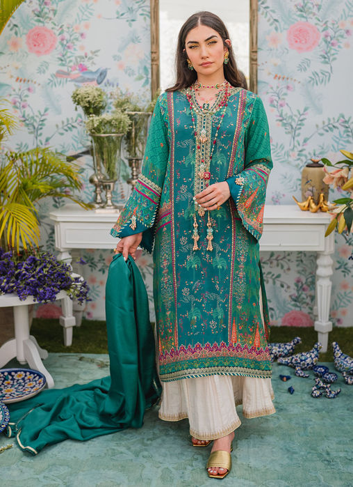 Juneberry Shirt And Dupatta