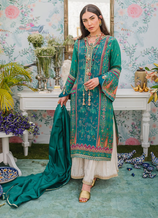 Juneberry Shirt And Dupatta