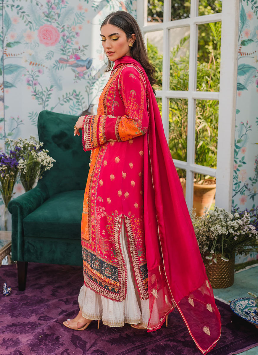 Blazer Shirt And Dupatta