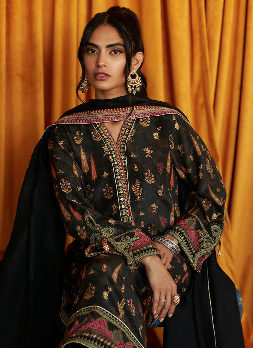 Gina Shirt And Dupatta