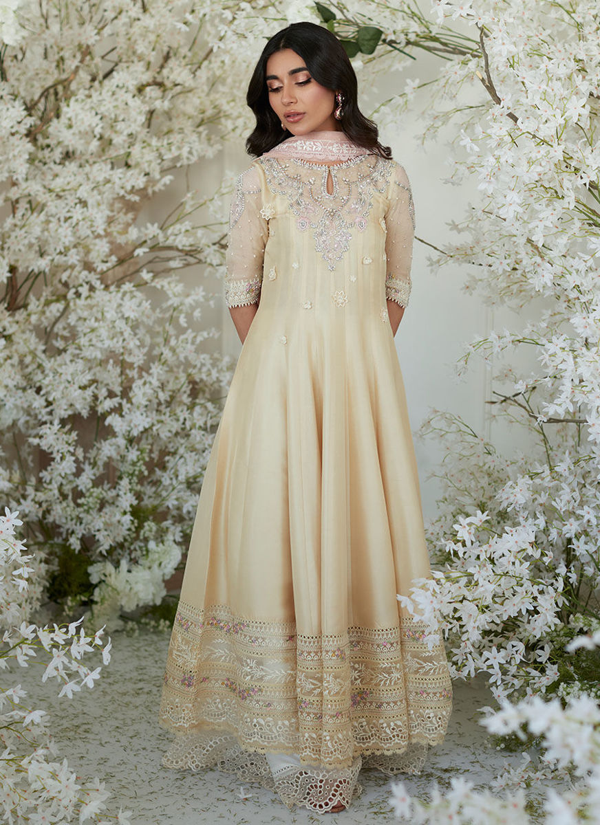 Pomello Lemon Kalidaar And Dupatta