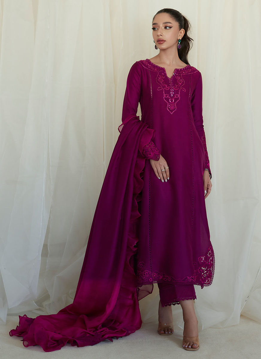 Rosetta Ruby Kalidaar And Dupatta