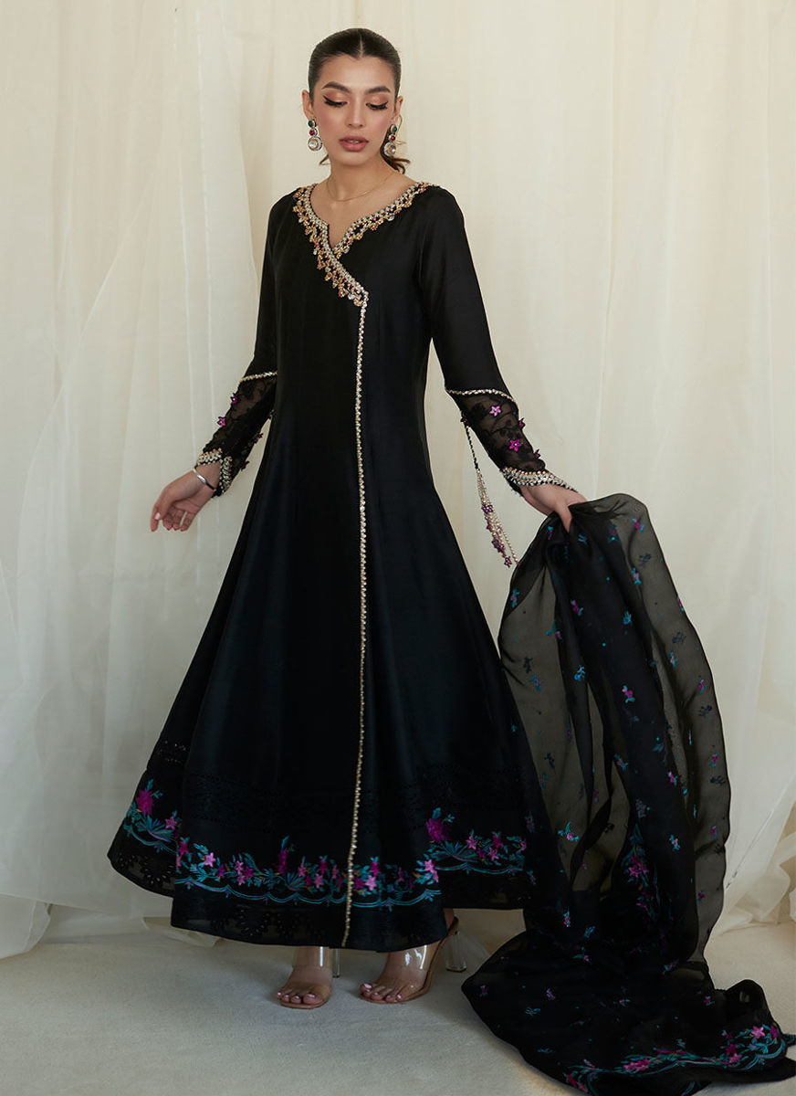 Raven Black Kalidaar And Dupatta