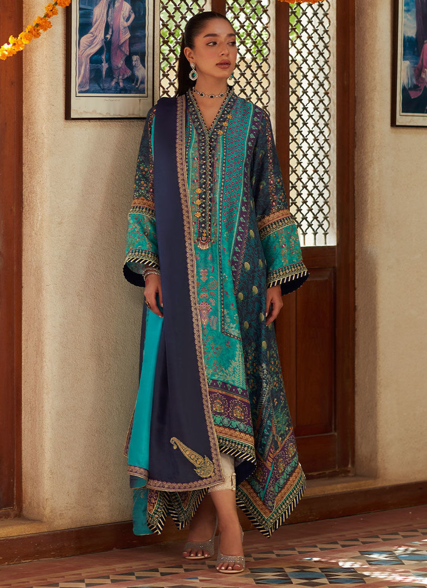 Coco ferozi shirt and dupatta