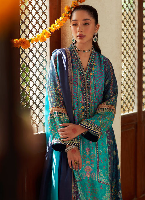 Coco ferozi shirt and dupatta