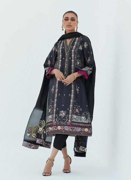 Picture of Leo Sable Shirt And Dupatta