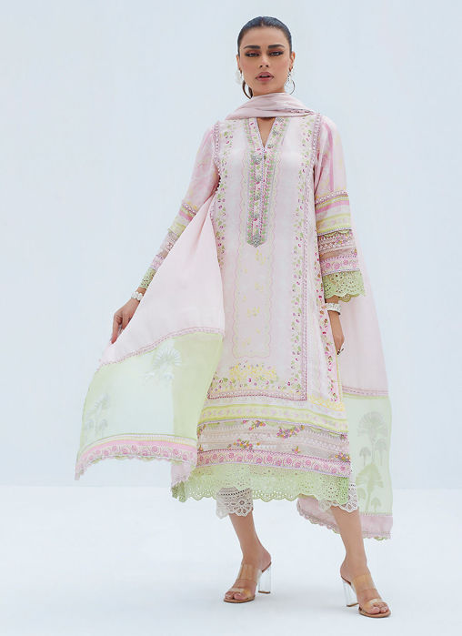 Picture of Delphi Pink Shirt And dupatta