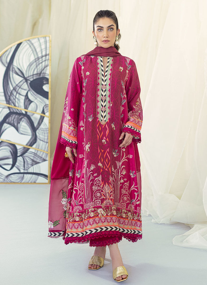 Charlize Scarlett Shirt And Dupatta