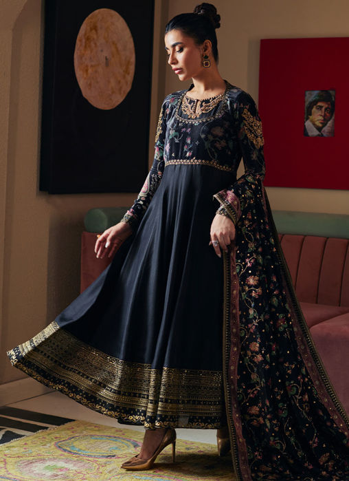 Veroz Kalidaar And Silk Dupatta