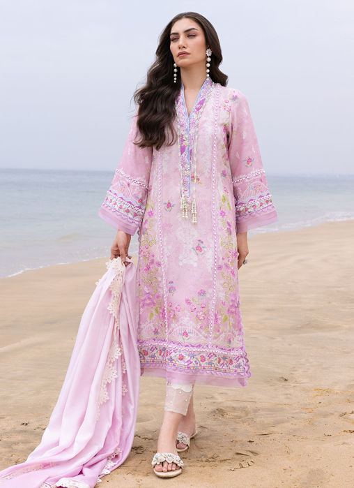 Sydney Blush Shirt And Dupatta