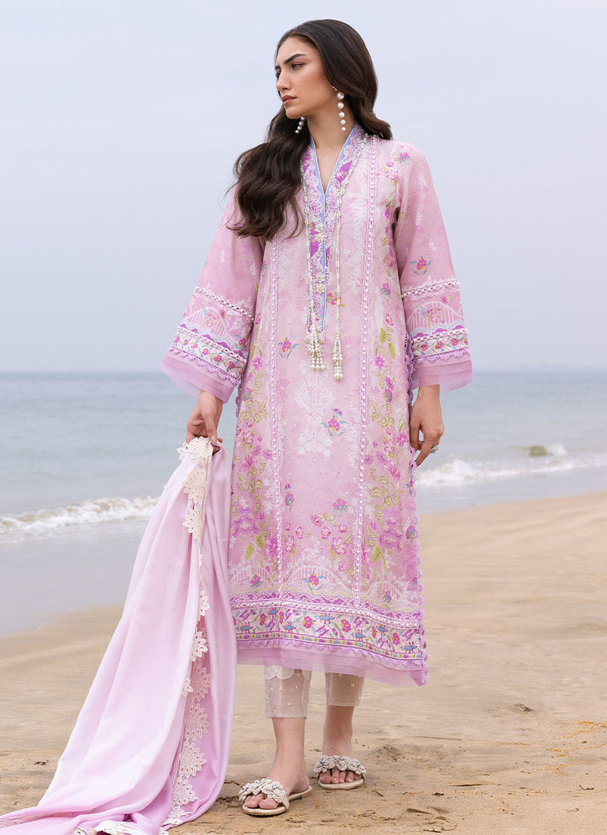 Sydney Blush Shirt And Dupatta