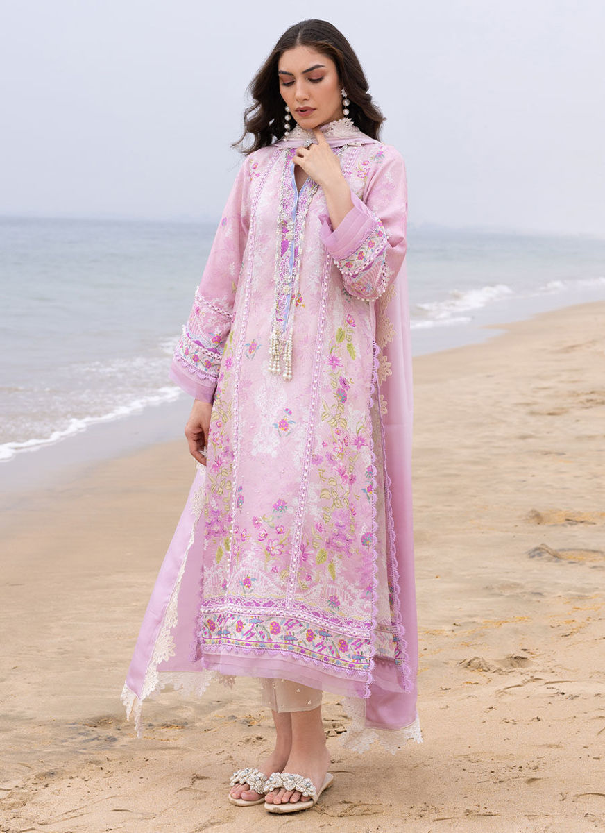 Sydney Blush Shirt And Dupatta