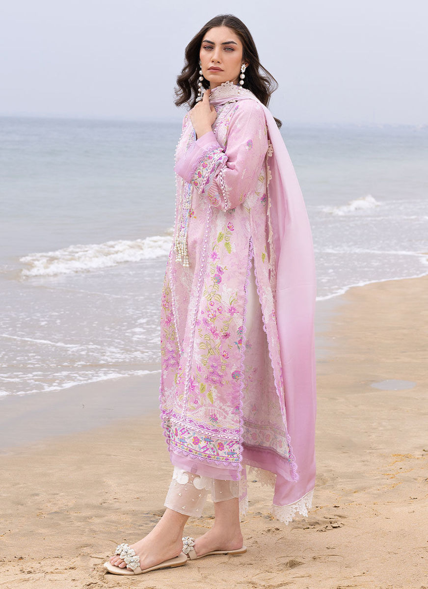 Sydney Blush Shirt And Dupatta