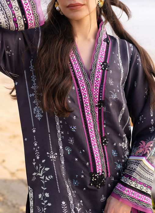 Suri Onyx Shirt And Dupatta