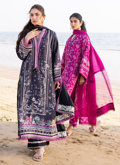 Suri Onyx Shirt And Dupatta