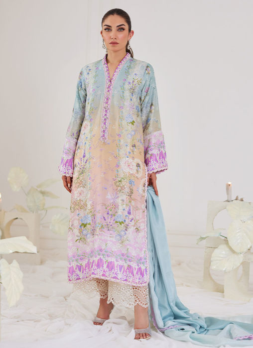 Picture of Teresa Ombre Shirt And Dupatta