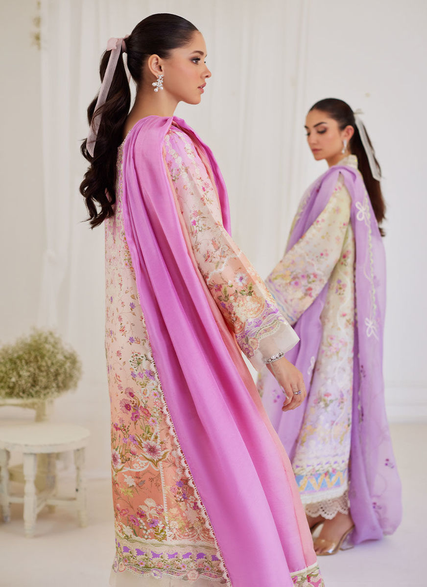 Maura Ombre Shirt And Dupatta