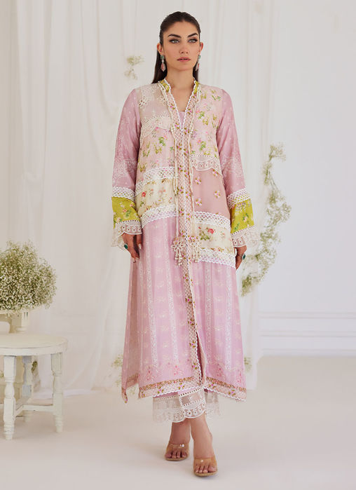 Lucia Patchwork Jacket And Slip