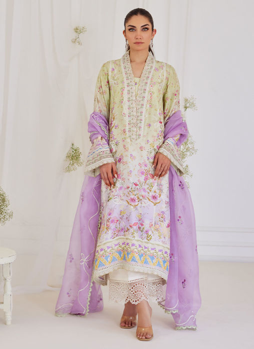 Renata Embroidered Organza Dupatta