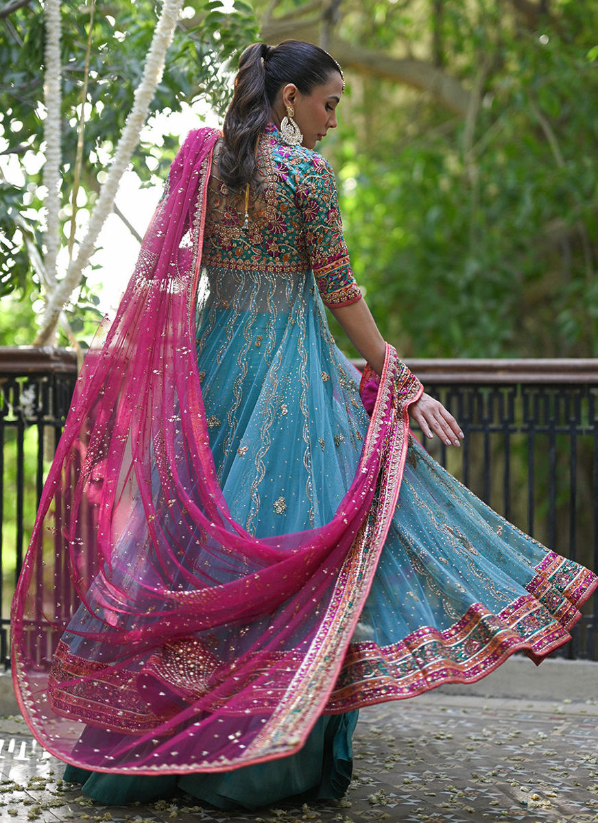 Vivia Sea Green Kalidaar