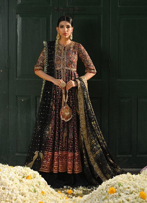 Picture of Everleigh Black Block Printed Kalidaar