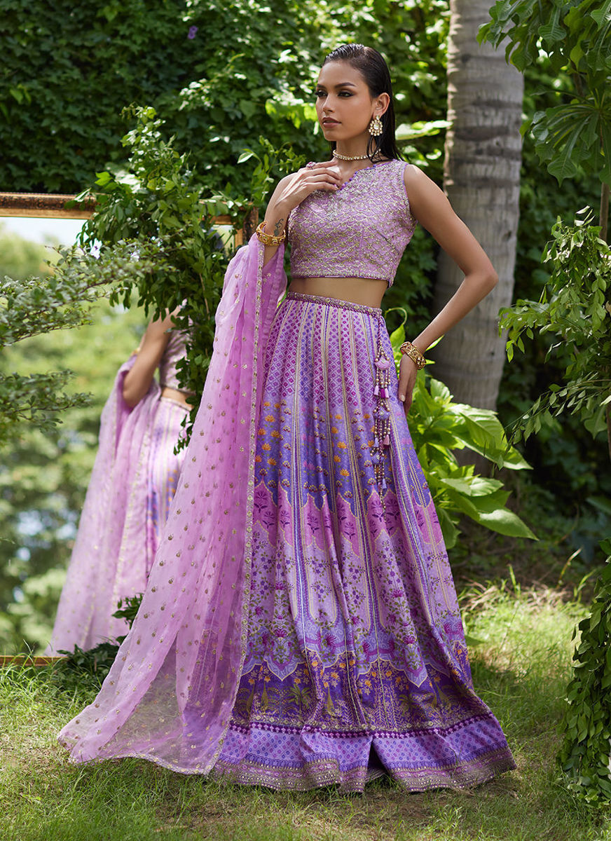 Ferazia Embellished Lehenga Choli and Dupatta