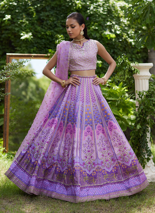 Ferazia Embellished Lehenga Choli and Dupatta