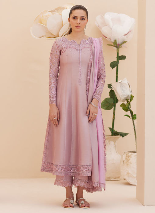 Picture of Moira Mauve Shirt And Dupatta