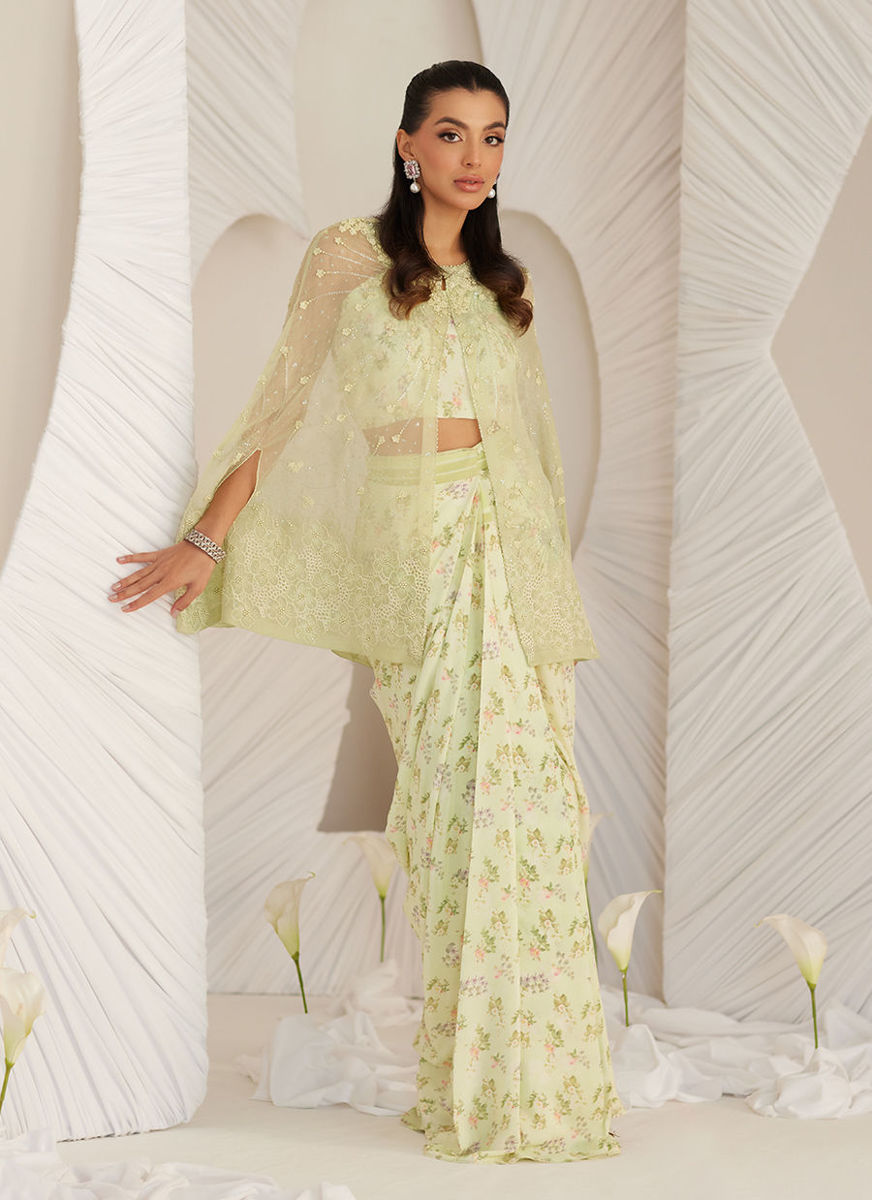 Alizee Pre-draped Skirt and Cape