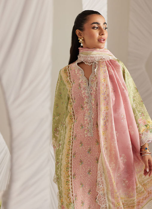 Rosalina Shirt And Dupatta