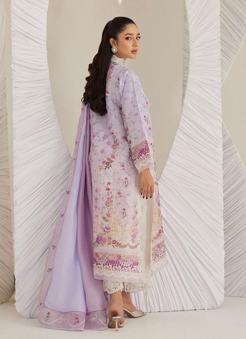 Polina Ombre Shirt And Dupatta