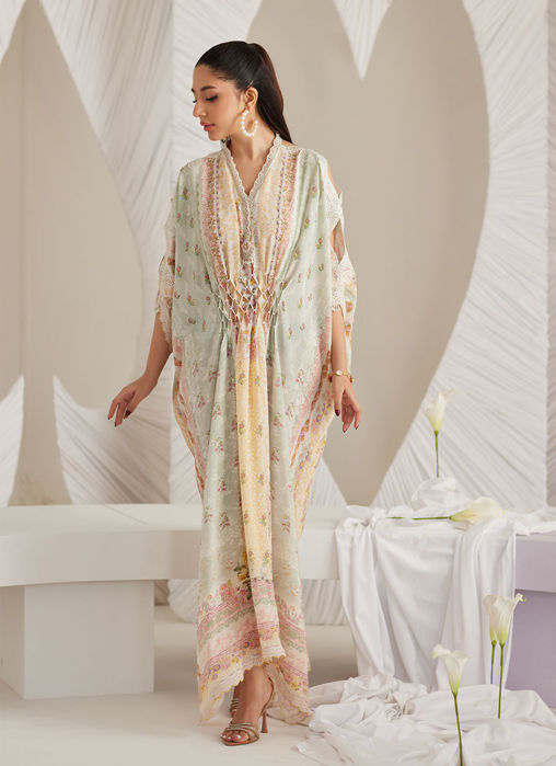 Picture of Allegra Mint Kaftan