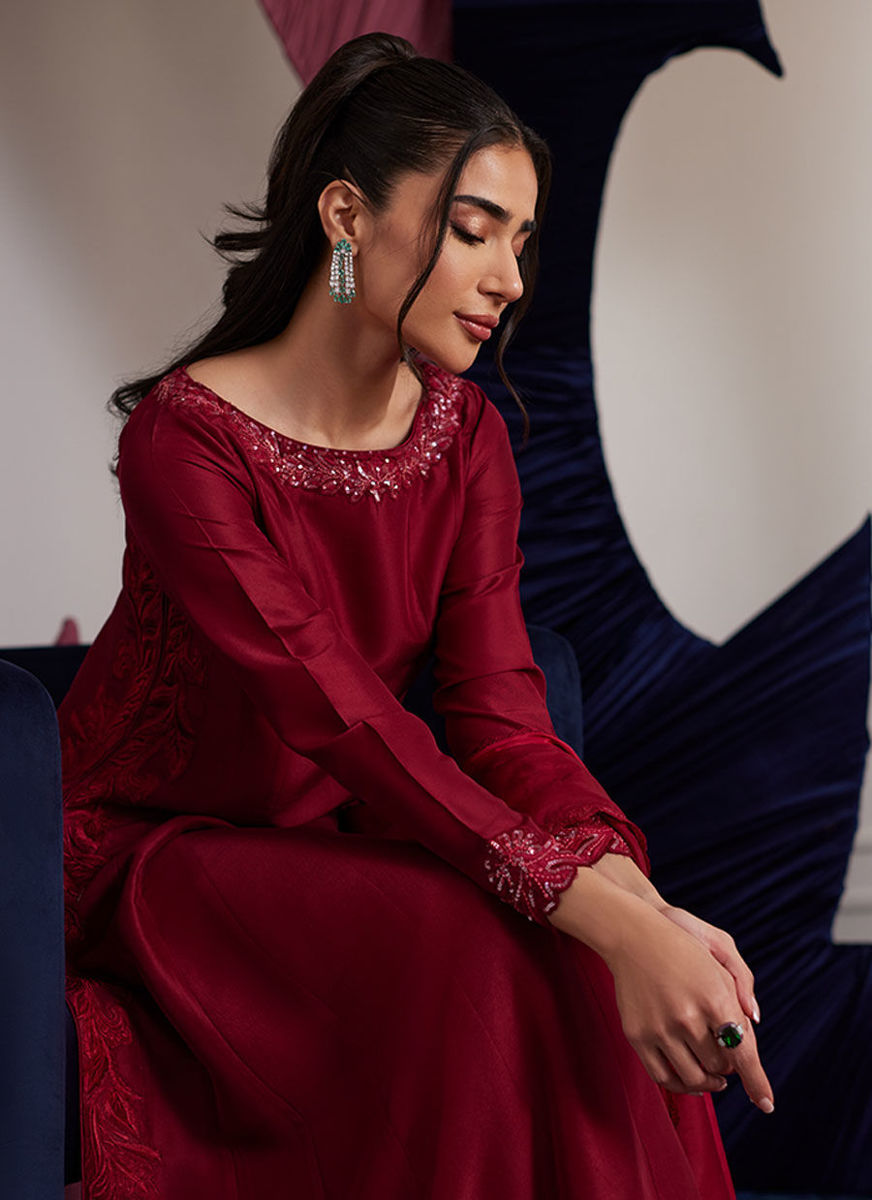 Terrie Scarlett Kalidaar And Dupatta