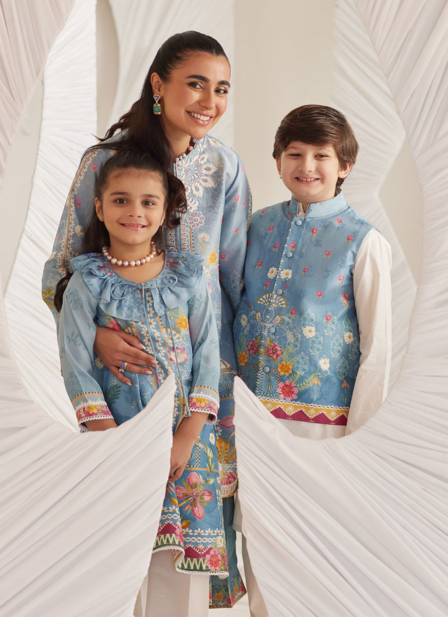 Carla Slate Blue Shirt and Pants