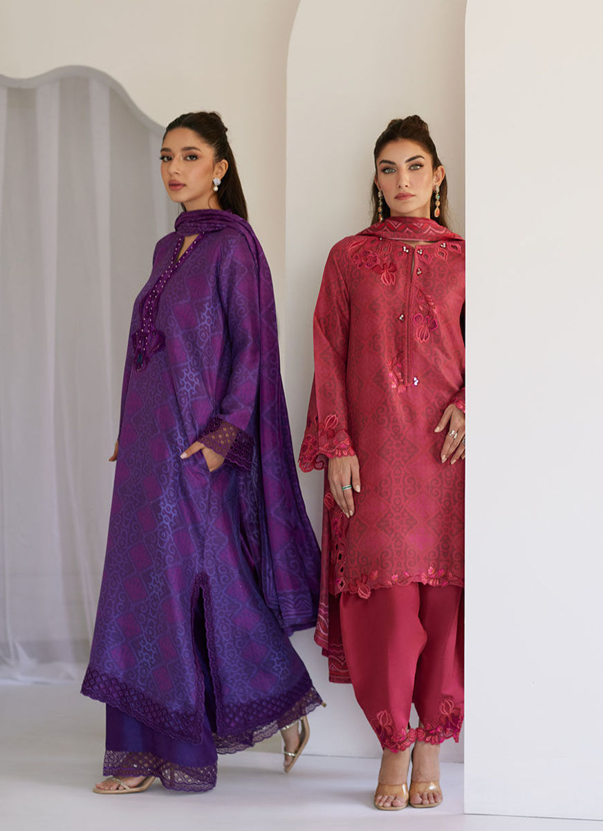 Solara Scarlett Shirt And Dupatta