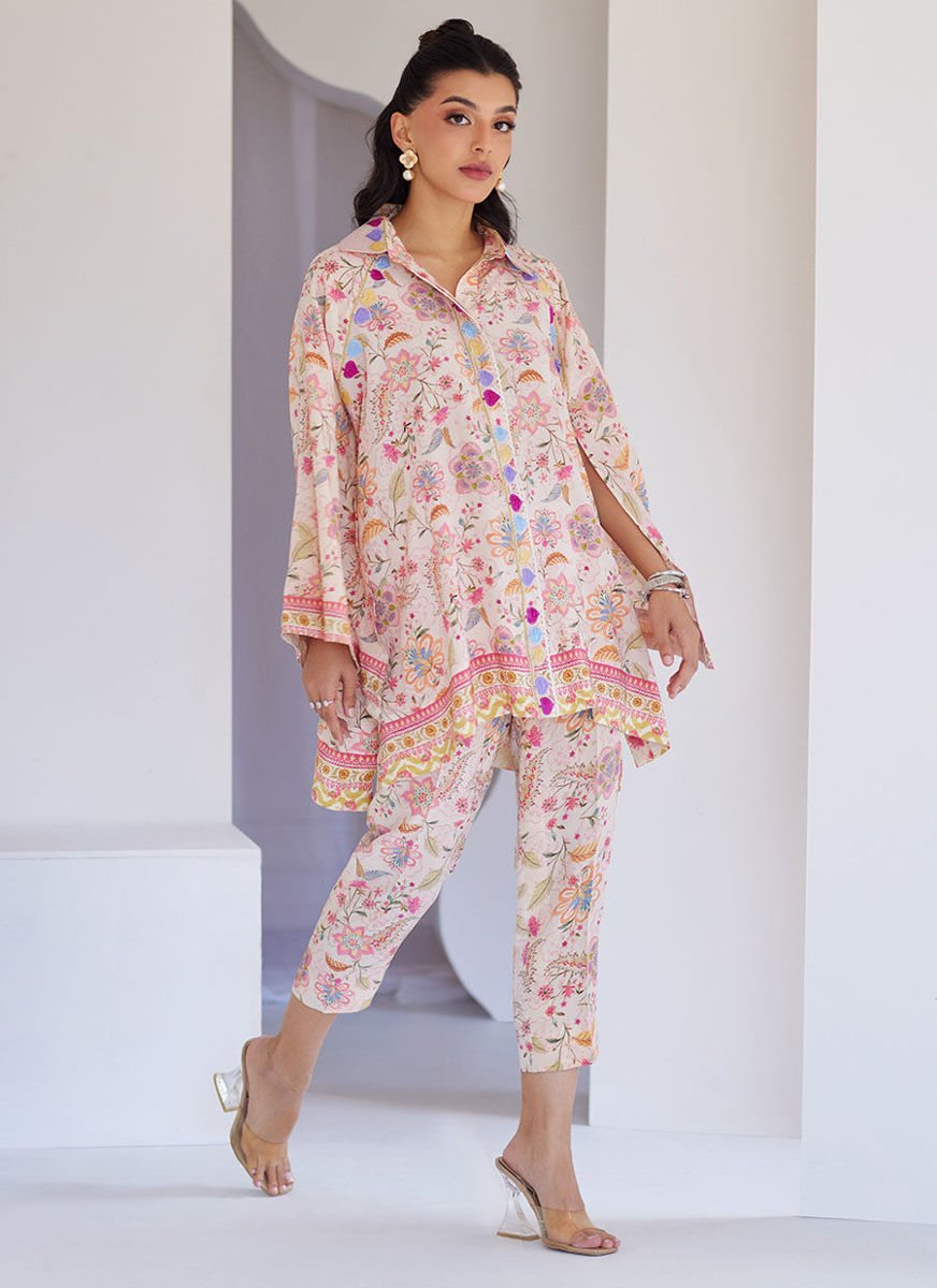 Azizam Blush Pink Shirt