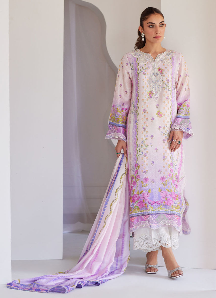 Orla Ombre Shirt And Dupatta