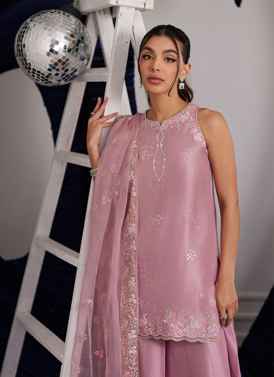 Demi Tea Rose Shirt Dupatta