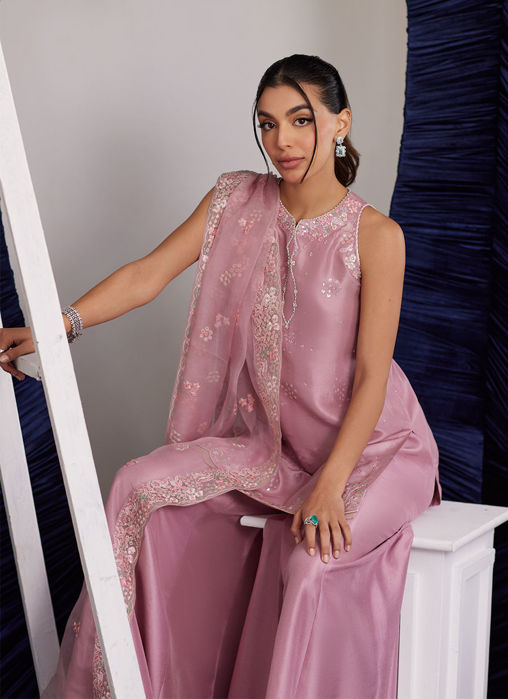 Demi Tea Rose Shirt Dupatta