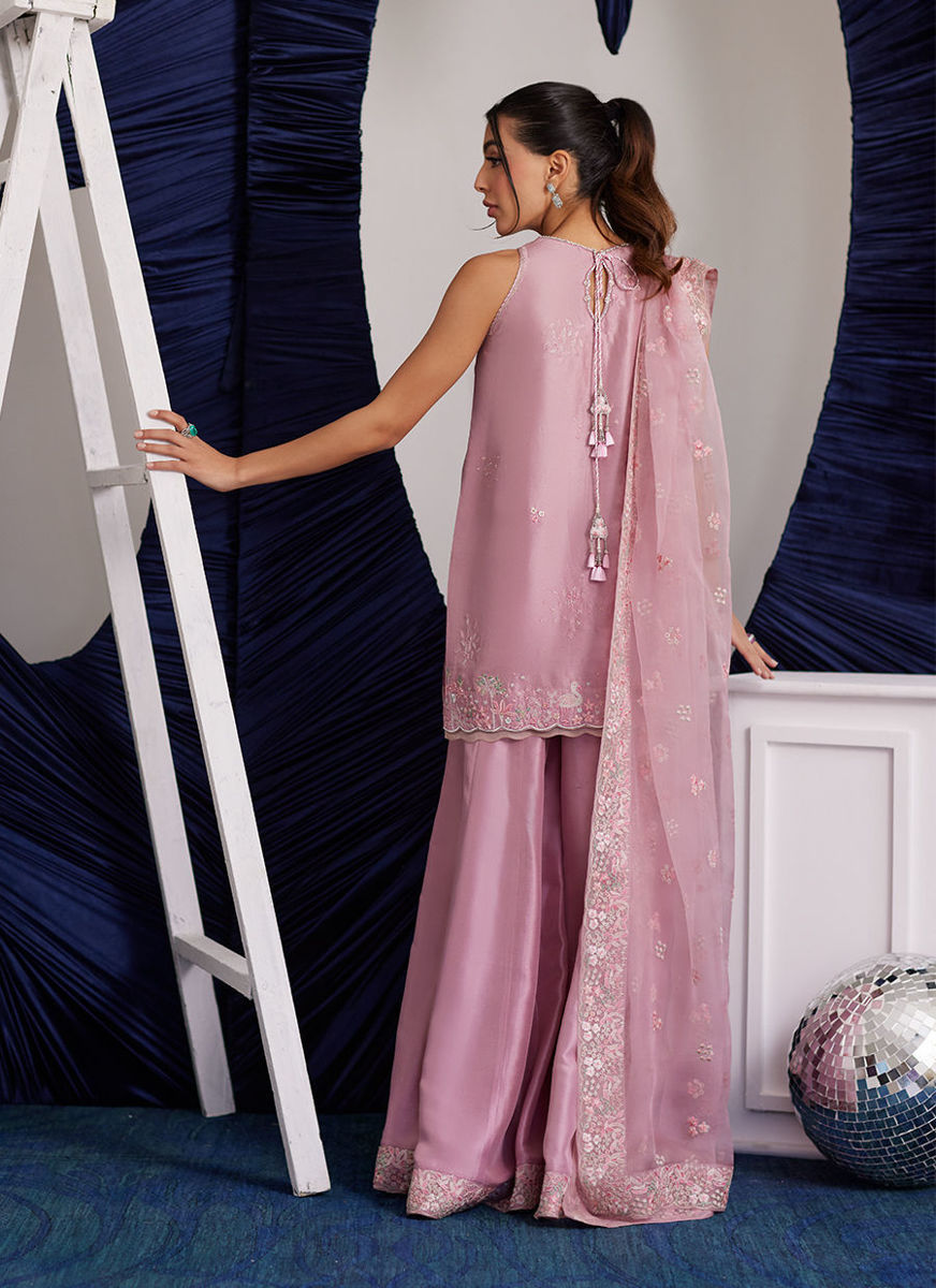 Demi Tea Rose Shirt Dupatta