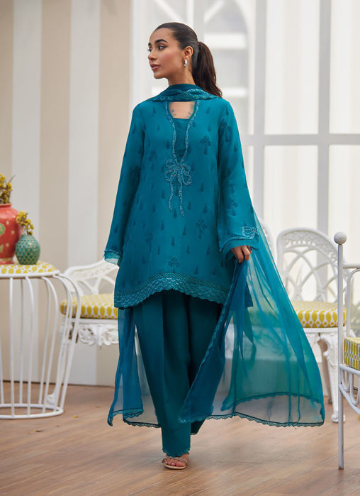 Picture of Maella Emerald Shirt And Dupatta