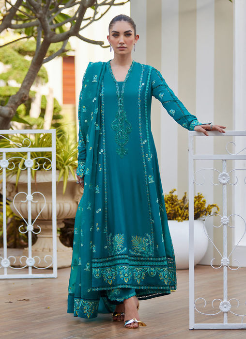Leni Emerald Kalidaar And Dupatta