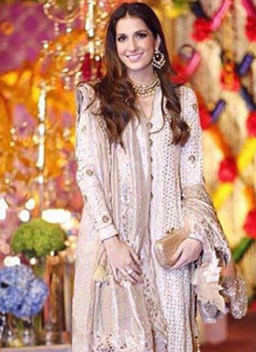Shehrbano Taseer Radiant In Farah Talib Aziz Wedding Wear