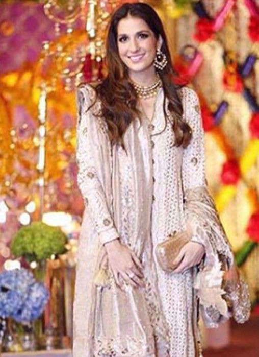 Shehrbano Taseer Radiant In Farah Talib Aziz Wedding Wear