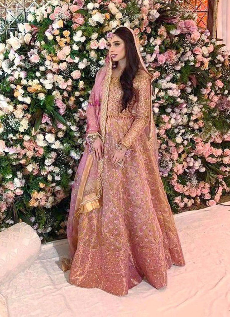 Alina Malik In A Signature #Farahtalibaziz Lehnga Choli