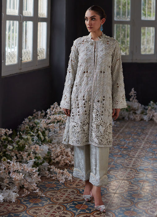 Picture of Ayvani Silver Cutwork Jacket